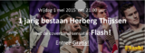 Coverband ter ere van eenjarig bestaan Herberg Thijssen.