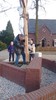 Inwijding gerestaureerd kruisbeeld in Vierlingsbeek 
