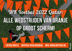 WK Voetbal 2022 bij Gryphus