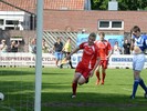 JVC'er Frenk Schaap na zijn treffer in de districtsbeker tegen EVV. foto: Ed van Alem